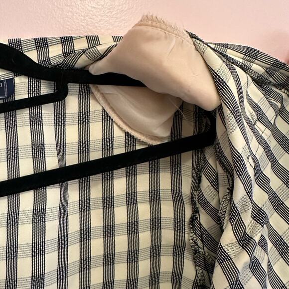 Vintage Norton McNaughton Petites Plaid Checkered 90s Blazer 10 - Picture 10 of 11